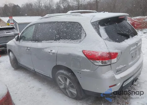 2014 Nissan Pathfinder Platinum из США, поврежденный, VIN 5N1AR2MM8EC680203